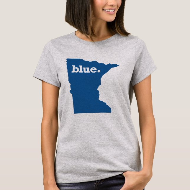 STATLIGA MINNESOTA BLÅTT T SHIRT (Framsida)