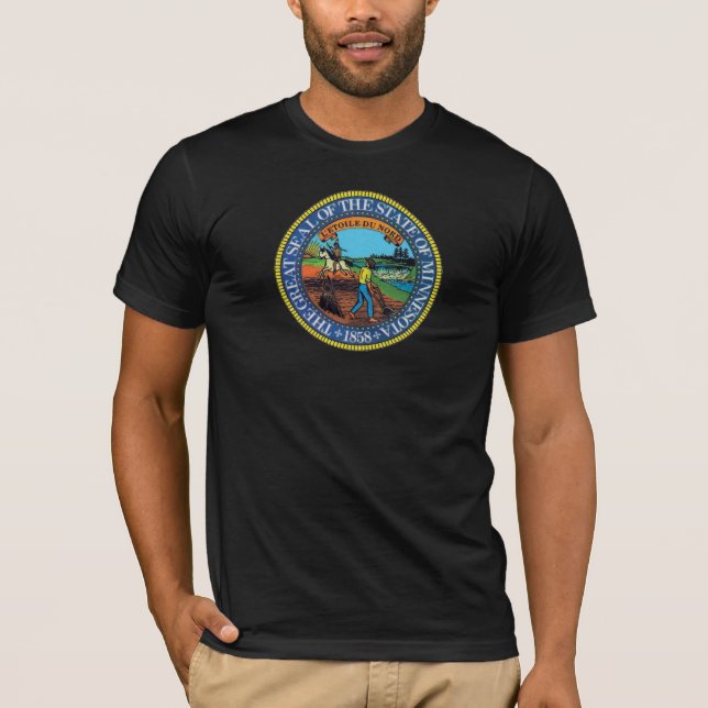 Statliga Minnesota förseglar Tee Shirt (Framsida)