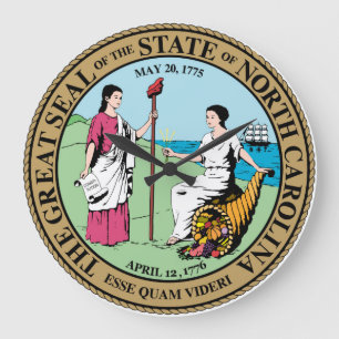 Statliga North Carolina förseglar Amerika Stor Klocka
