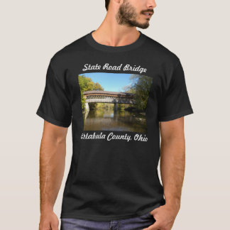 Statliga Rd överbryggar Ashtabula County Ohio Tee
