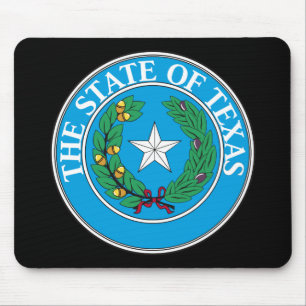 Statliga Texas förseglar Mousepad Musmatta