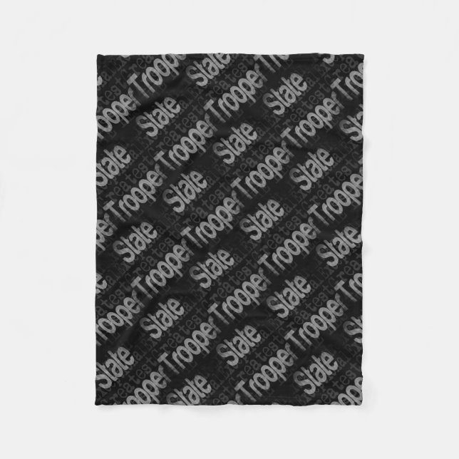 Statliga trooper Extraordinaire Fleecefilt (Framsidan)