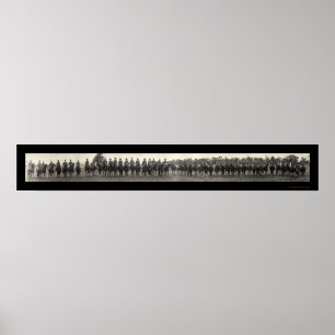 Statliga troopers i MI Photo 1917 Poster