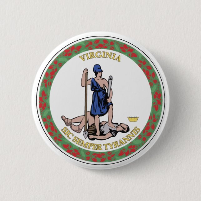 Statliga Virginia förseglar Knapp (Framsida)
