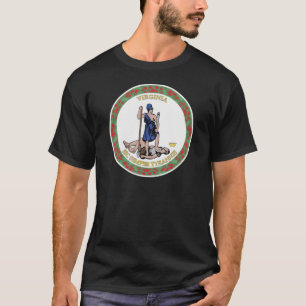 Statliga Virginia förseglar T-shirt