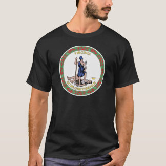 Statliga Virginia förseglar T-shirt
