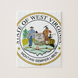 Statliga West Virginia förseglar Pussel