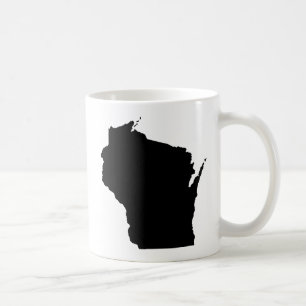 Statliga Wisconsin skisserar Kaffemugg