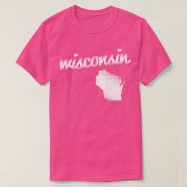 Statliga Wisconsin T Shirt