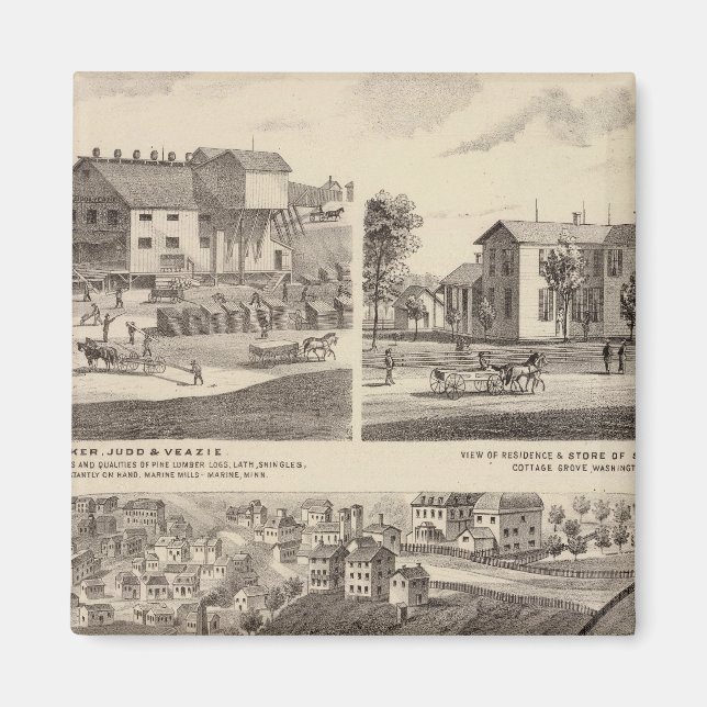 Statligt fängelse i Minnesota Magnet (Framsidan)