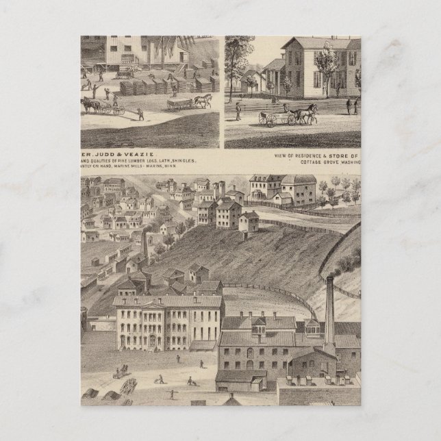 Statligt fängelse i Minnesota Vykort (Framsida)