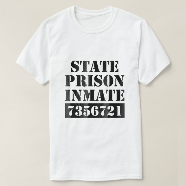 Statligt fängelseintäktssystem t shirt (Design framsida)