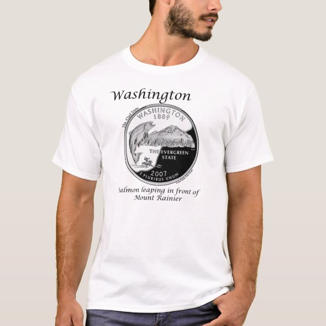 Statligt inkvartera - Washington T-shirt (Framsida)