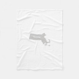 Statligt Massachusetts hem Fleecefilt