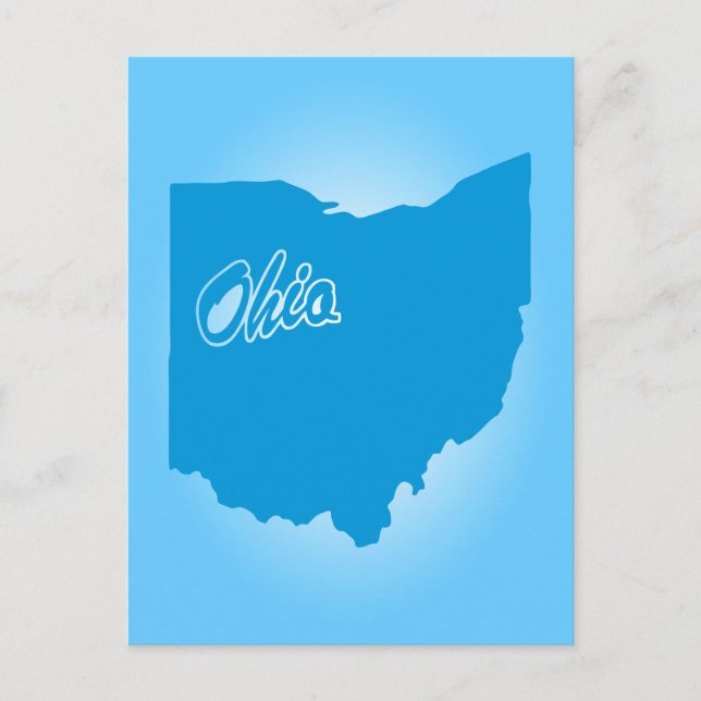 Statligt Ohio-vykort Vykort (Framsida)