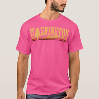 Statligt pris för Camping Hiking i Washington Vint T Shirt