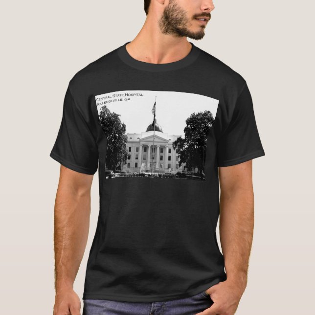 STATLIGT SJUKHUS FÖR CENTRAL - MILLEDGEVILLE, TEE SHIRT (Framsida)