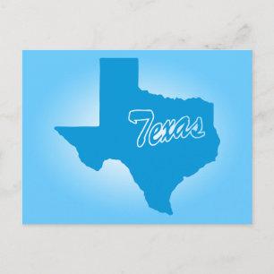 Statligt Texas-vykort Vykort