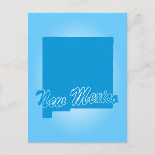 Statligt vykort för New mexico