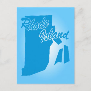 Statligt vykort för Rhode island