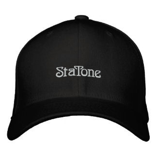 StaTone Black Cap Broderad Keps