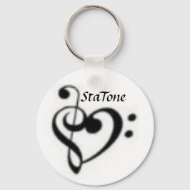 StaTone Nyckelknapp Nyckelring