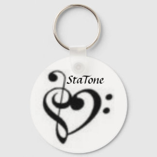 StaTone Nyckelknapp Nyckelring