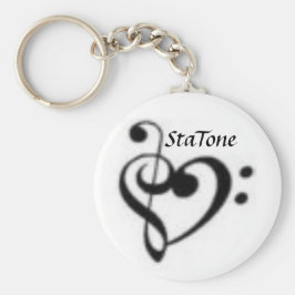 StaTone Nyckelknapp Nyckelring