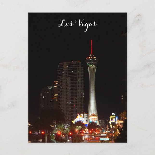 Statosphere Torn Las Vegas vykort (Framsida)