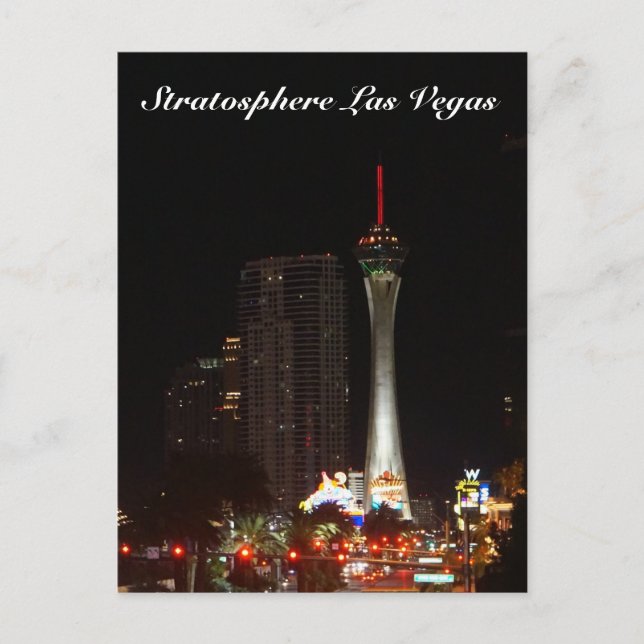 Statosphere Torn Las Vegas vykort (Framsida)