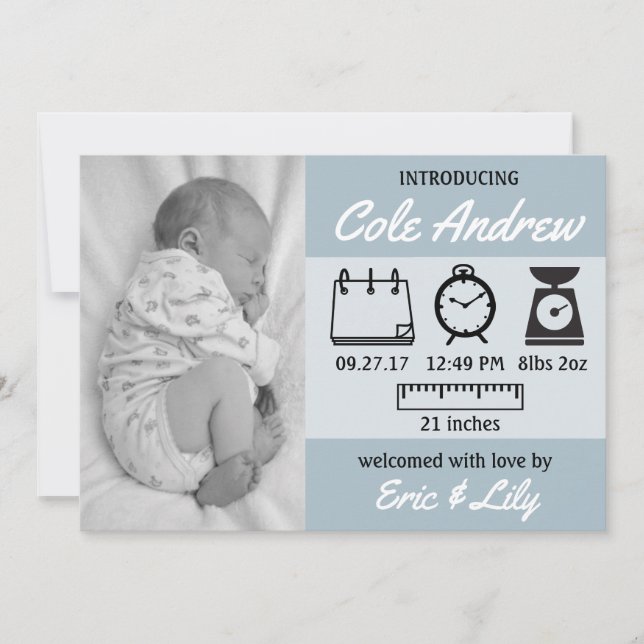 Stats Baby meddelande (Framsida)