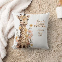 Stats i Baby Giraffe Baby Kudde
