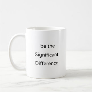 Stats Mugg, betydande skillnad, Scientist Gift Kaffemugg