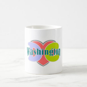 Stats stolt i Washington DC Kaffemugg
