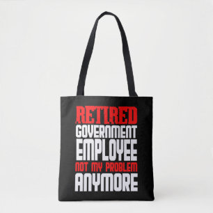 Statsanställd Pension Party Gift Tygkasse