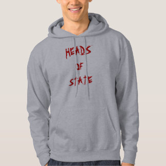 Statschefhoodie - grått sweatshirt med luva