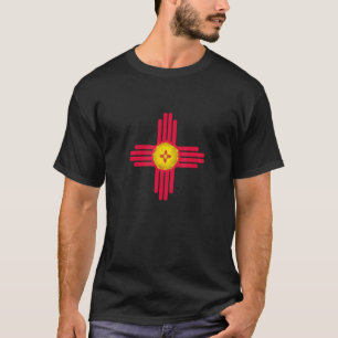 Statsdesign new mexico Statlig flagga T Shirt