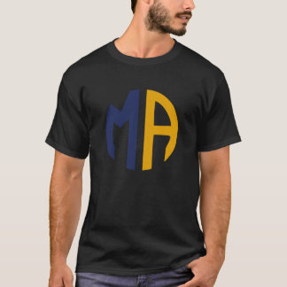 Statsförkortning för Massachusetts T Shirt