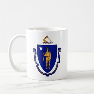 Statsförsegling av Massachusetts Kaffemugg