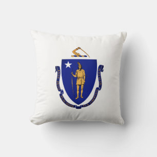 Statsförsegling av Massachusetts Kudde