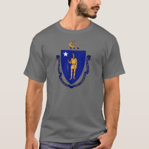 Statsförsegling av Massachusetts T Shirt