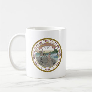 Statsförseglingen Minnesota Kaffemugg