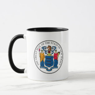 Statsförseglingen New jersey - Mugg