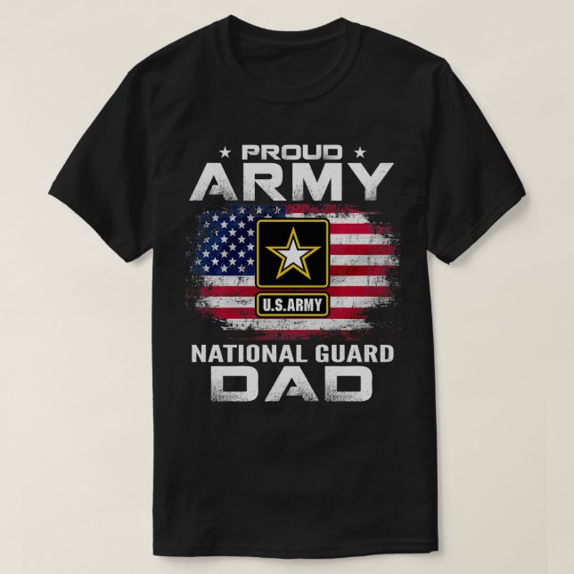 Statsgardet för den amerikanska armén Pappa med am T Shirt (Design framsida)