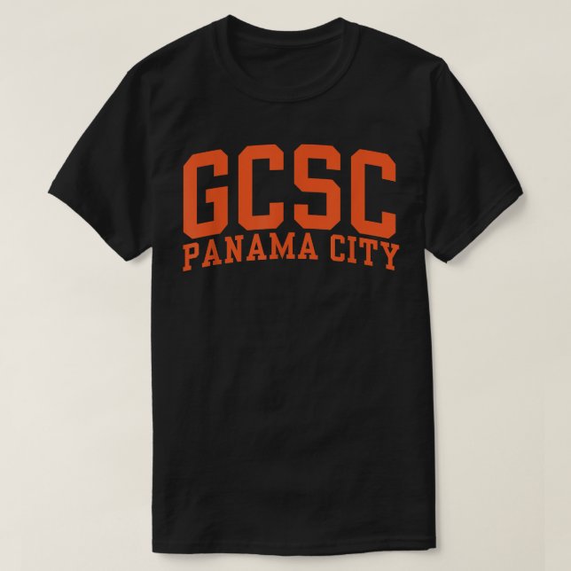 Statskollegiet i bukt (Panama City) OC0805 T Shirt (Design framsida)