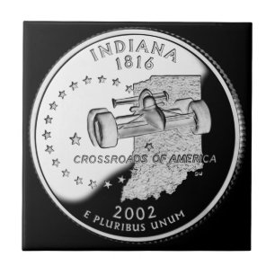 Statskvarteret Indiana Reverse Side Faux Kakelplatta