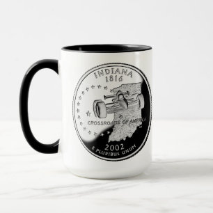 Statskvarteret Indiana Reverse Side Faux Mugg