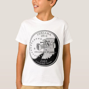 Statskvarteret Indiana Reverse Side Faux T Shirt