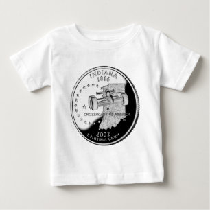 Statskvarteret Indiana Reverse Side Faux Tee Shirt