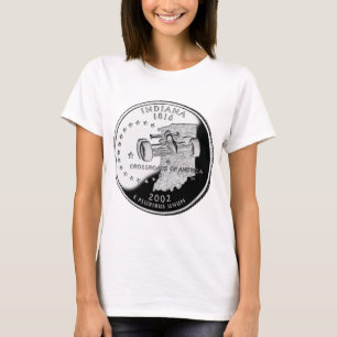 Statskvarteret Indiana Reverse Side Faux Tee Shirt